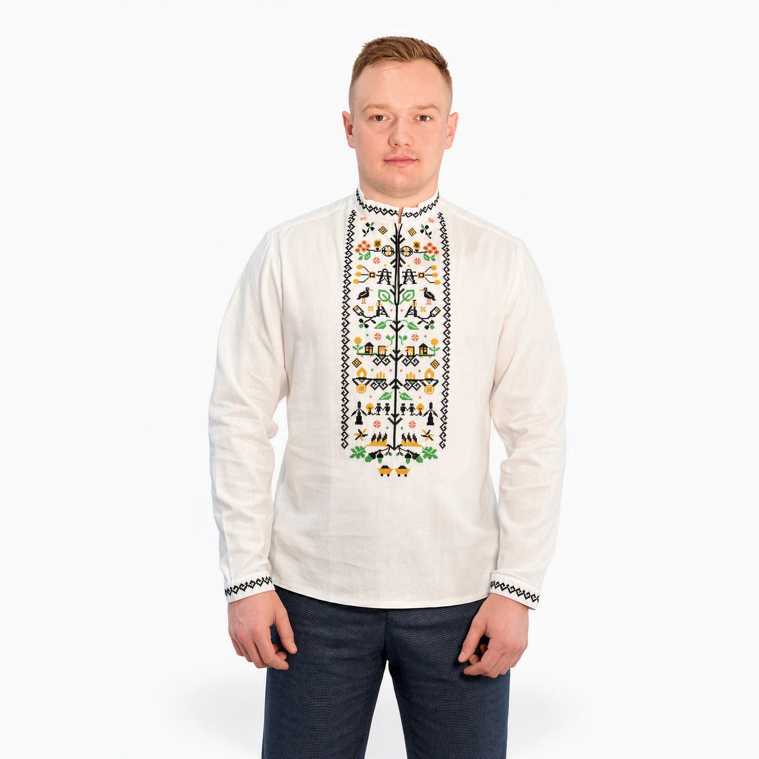 Men'sembroideredshirt,white1_1x1